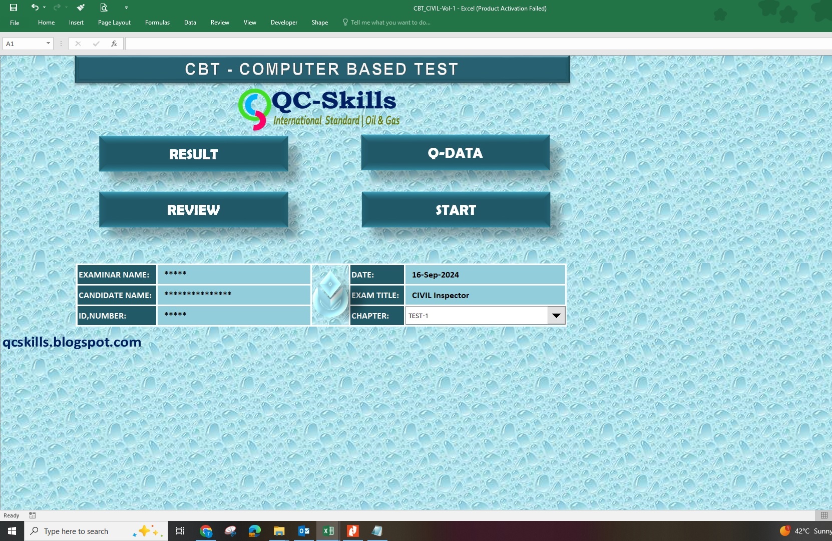 Read more about the article ASSIGN OFFLINE TEST | CBT USING EXCEL