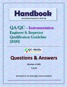 Read more about the article SAUDI ARAMCO :: Instrumentation QC Inspector | Qualification Guideline | Vol-ll