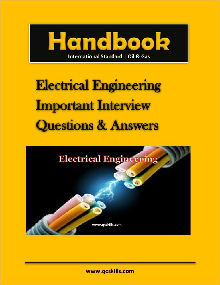 Electrical Important Interview Questions | Pdf