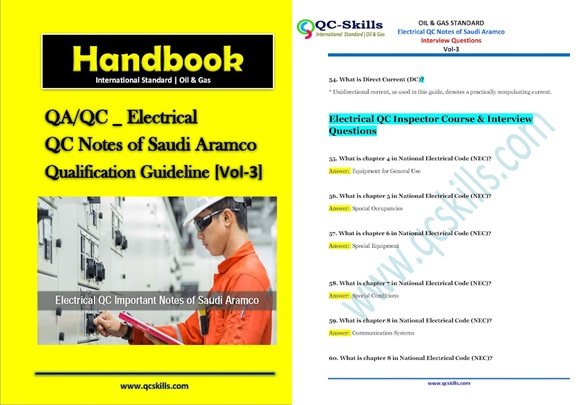 Read more about the article QC Notes – Electrical Questions Pdf Vol-3