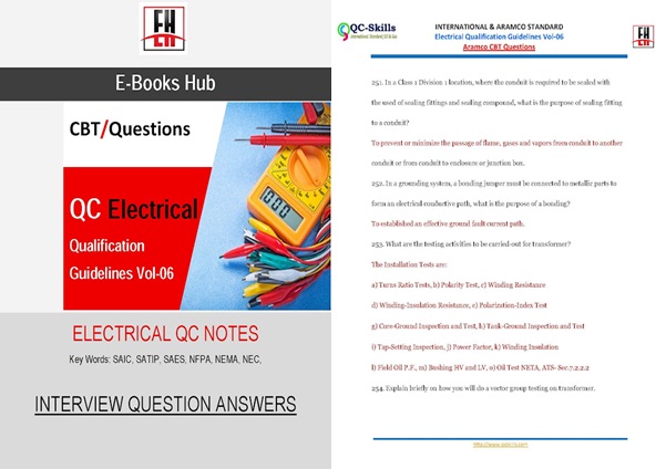 Read more about the article QC Notes – Electrical Questions Vol-6 | Saudi Aramco