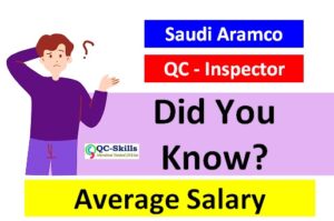 Read more about the article Saudi Aramco QC Inspector Average Salaries -2024