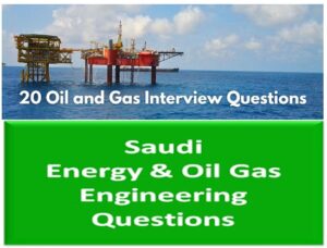 Read more about the article Saudi  Energy Oil Gas Engineering Questions