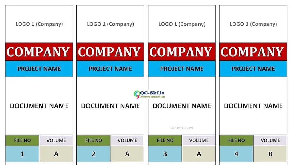 Office File Tag Format template free excel