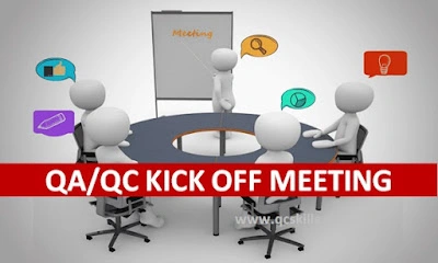 QA/QC kick off meeting (KOM)