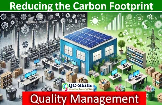 Read more about the article Reducing the Carbon Footprint in Quality Management