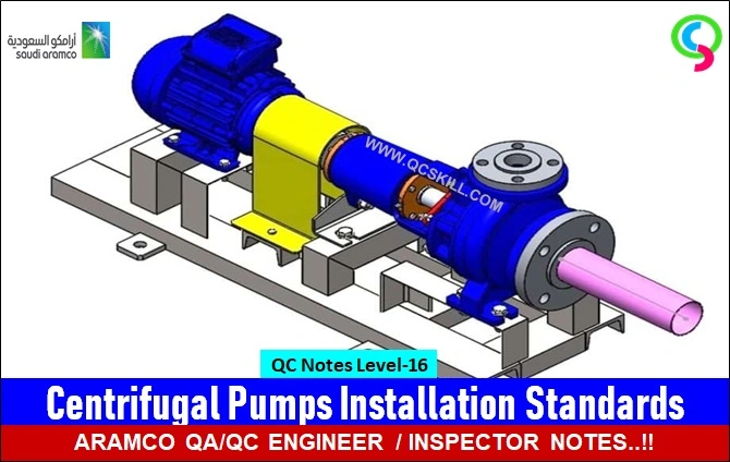 Centrifugal Pumps and Compressors Installation Standards