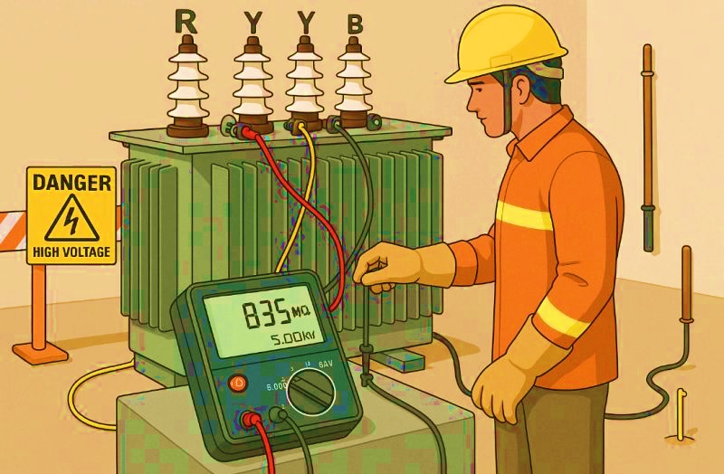 IR TEST of Transformer